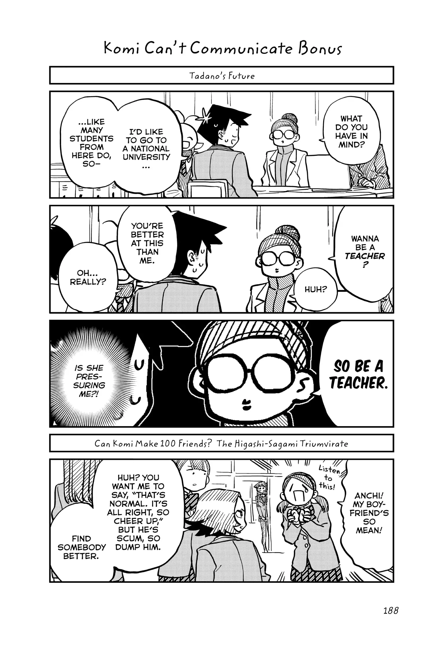 Komi-san wa Komyushou Desu Chapter 258.5 1